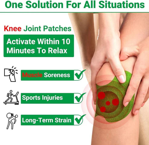 Herbal Knee Patch for Joint Ache Pain Pack of 10 Pcs
