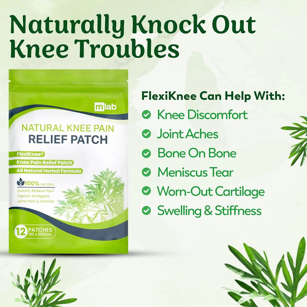 Herbal Knee Patch for Joint Ache Pain Pack of 10 Pcs